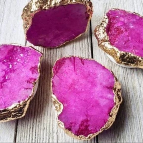 Druzy Agate Crystal Phone Holder - Picture 6 of 8